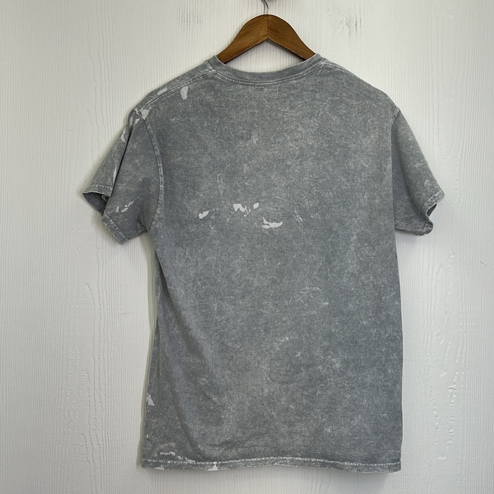 The Prince Estate - Prince Motorcycle Graphic Grey& White Tie Dye Shirt SZ M - Picture 8 of 8